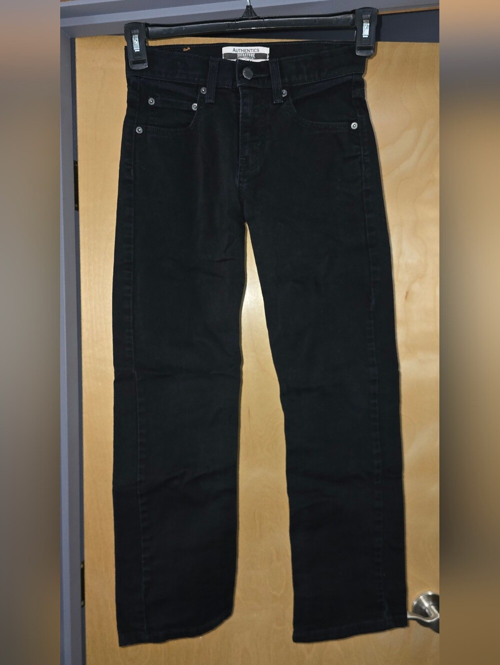 Authentics Signature/Levi Strauss Boy's Jeans in Black